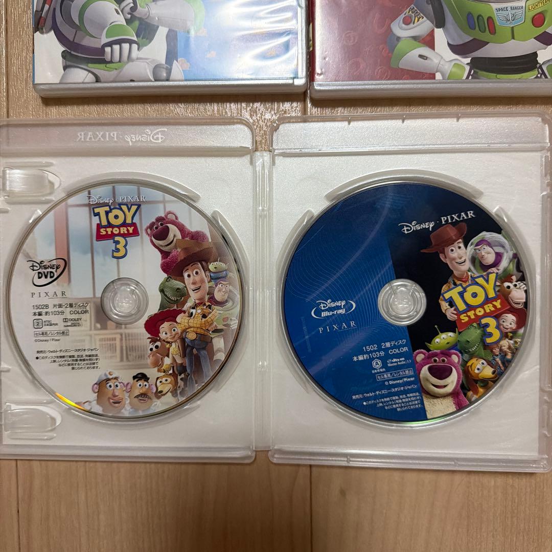 トイストーリー☆DVD☆4点セット