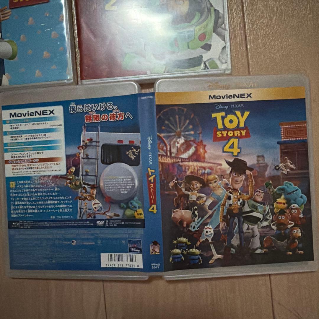 トイストーリー☆DVD☆4点セット