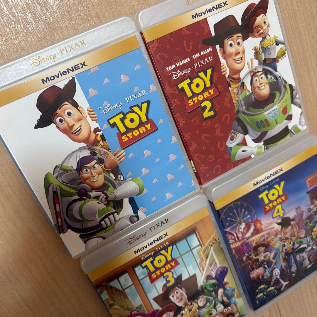 トイストーリー☆DVD☆4点セット