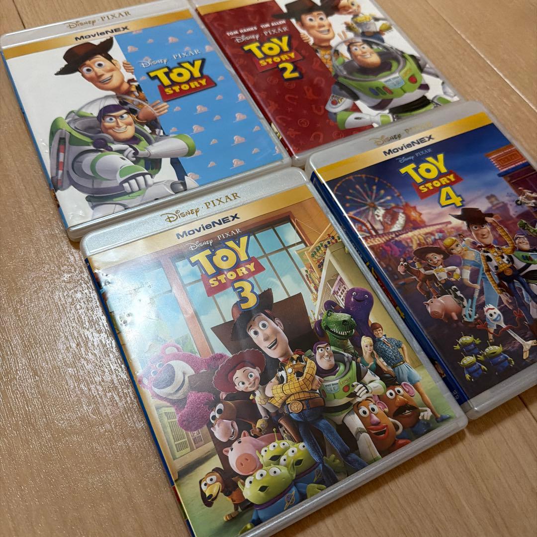 トイストーリー☆DVD☆4点セット