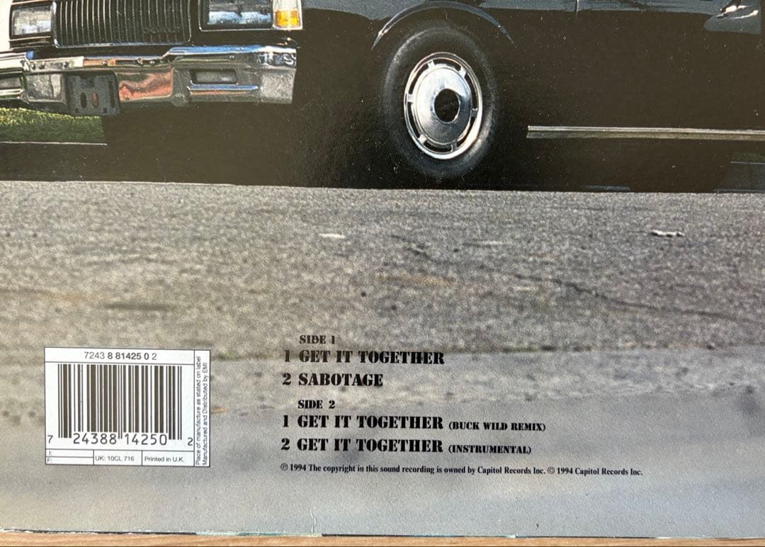 BEASTIE BOYS☆GET IT TOGETHER ビースティーボーイズ