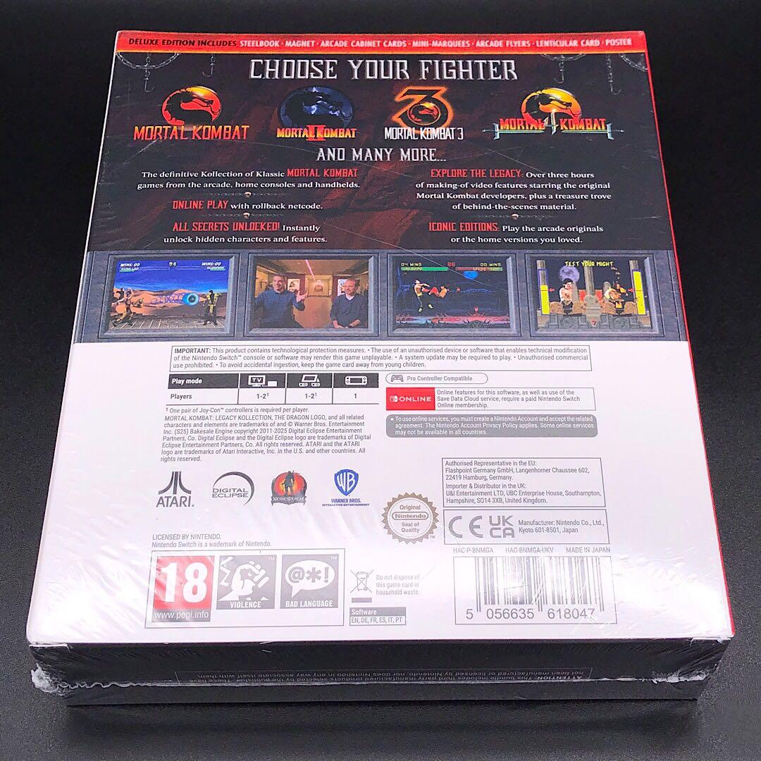 Nintendo Switch Mortal Kombat Legacy Kollection Deluxe
