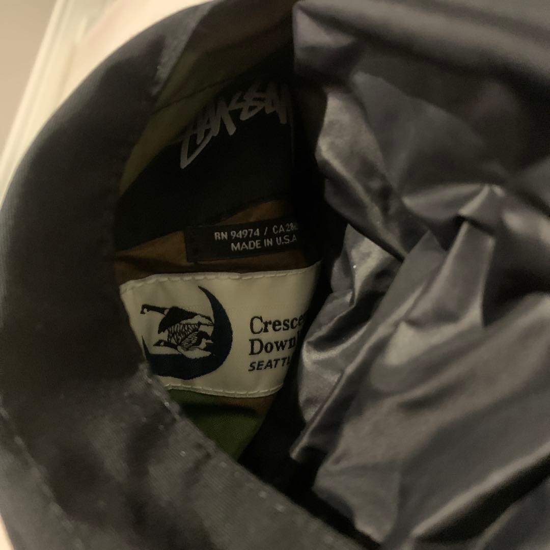 連休SALE！USA製 STUSSY × CRESCENT DOWN WORKS