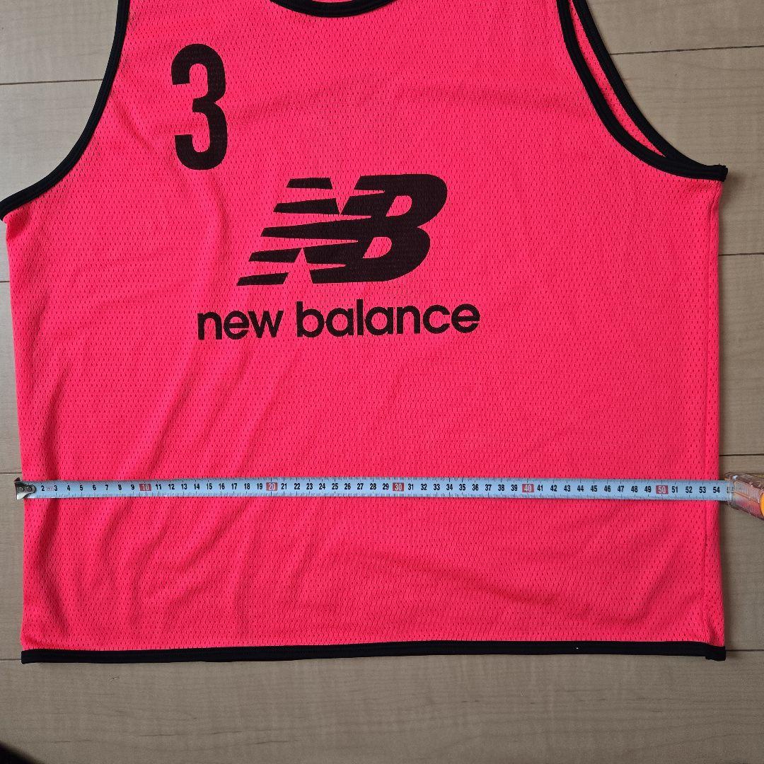 ⭐ビブス　new balance　ピンク色　10枚セット