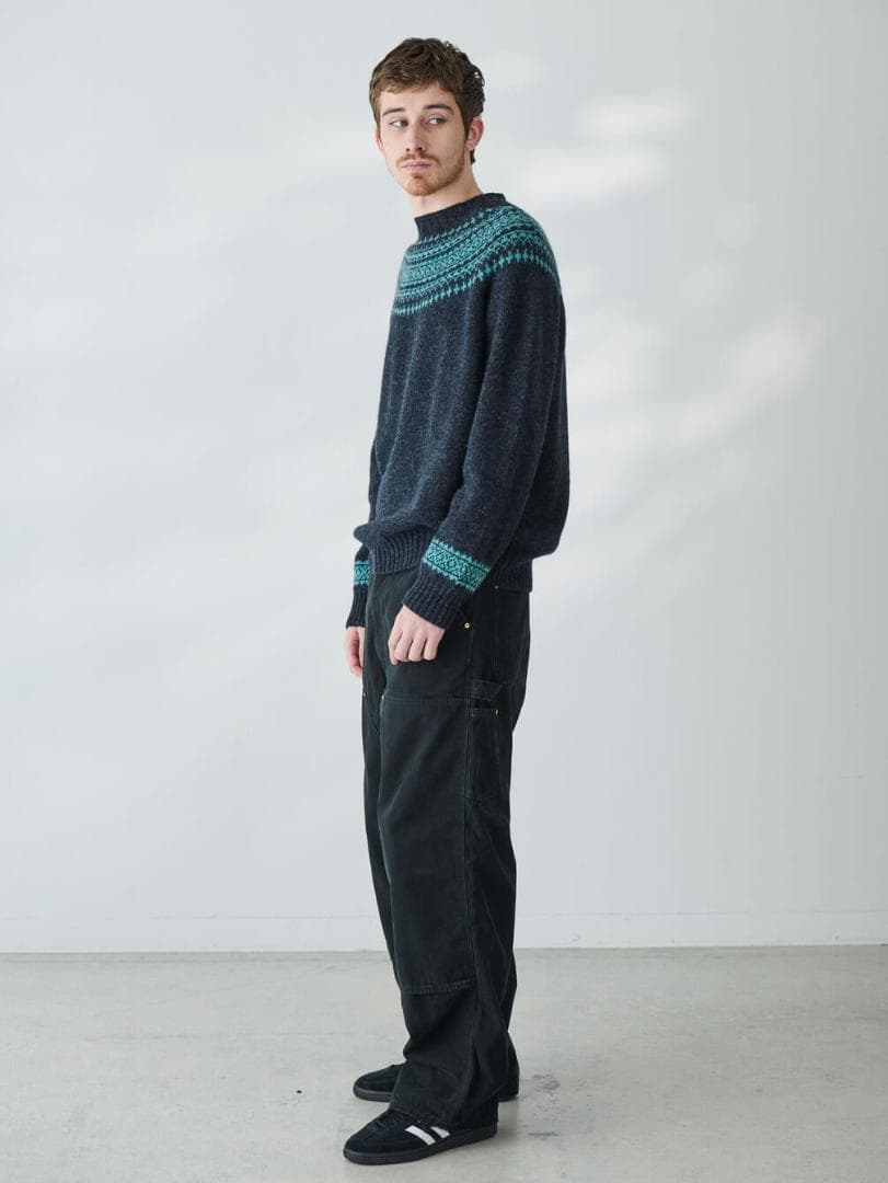 新品 orSlow Bshop別注 DOUBLE KNEE WORK PANTS