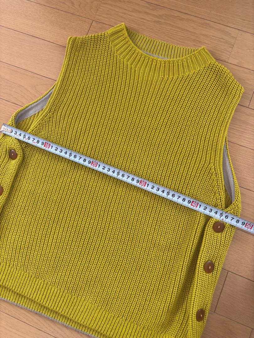 パラスパレス　試着のみ　綿100% くすみイエロー