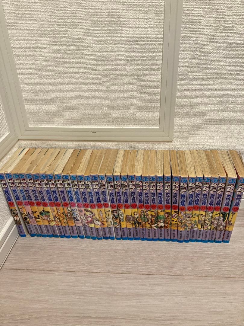 ジョジョの奇妙冒険1-6部全巻+8部1-15,17