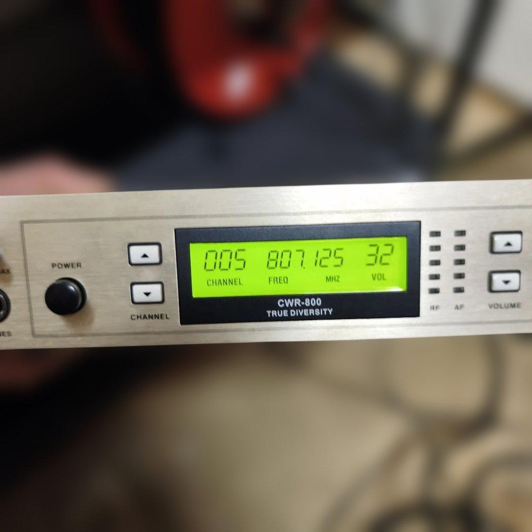 Classic Pro CWR-800ワイヤレスマイク受信機 箱付き