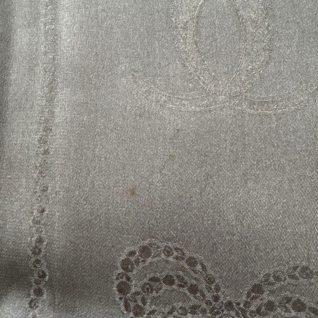 イタリア製　must de Cartier シルク　スカーフ　カルティエ　花柄