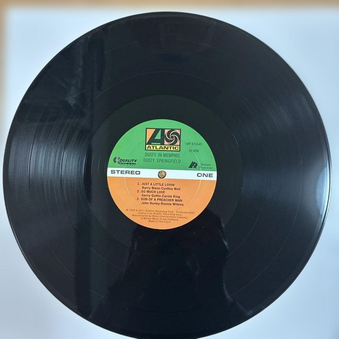 ダスティスプリングフィールド 名盤 レコード ダスティインメンフィス 高音質盤