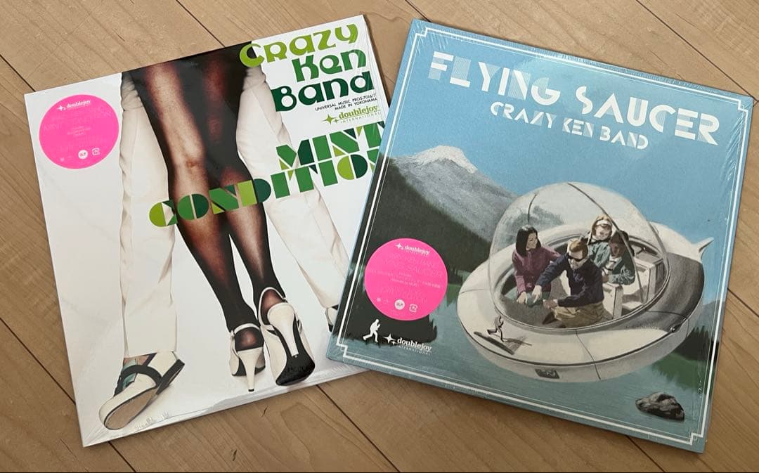 Crazy Ken Band LP2枚セット
