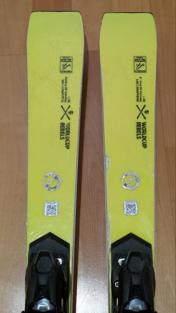 HEAD e-SL RD 156cm イエロー