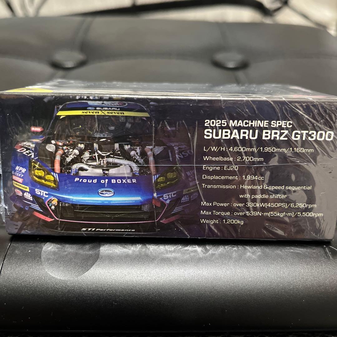 ミニカー SUBARU BRZ GT300 SUPER GT2025 1/64