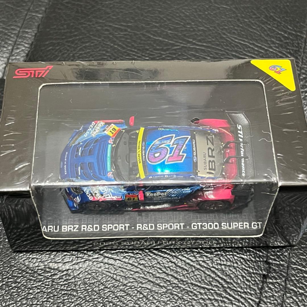 ミニカー SUBARU BRZ GT300 SUPER GT2025 1/64
