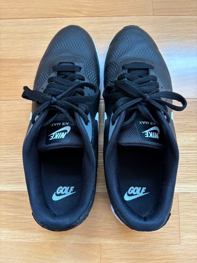 美品　NIKE AIR MAX ゴルフシューズ　ブラック　28.5cm