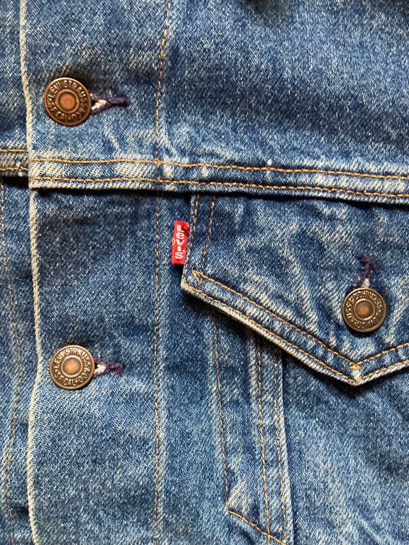 色残○Levi's リーバイス 70506 USA製 デニムジャケット 40R