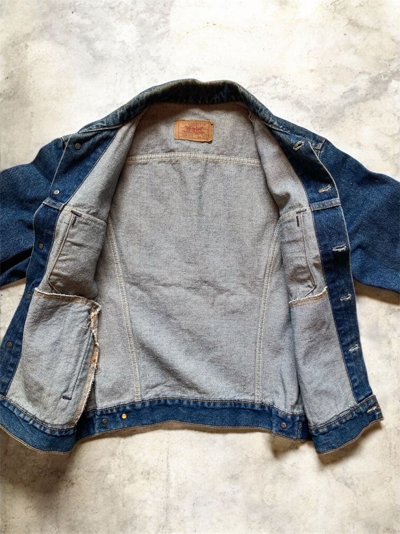 色残○Levi's リーバイス 70506 USA製 デニムジャケット 40R