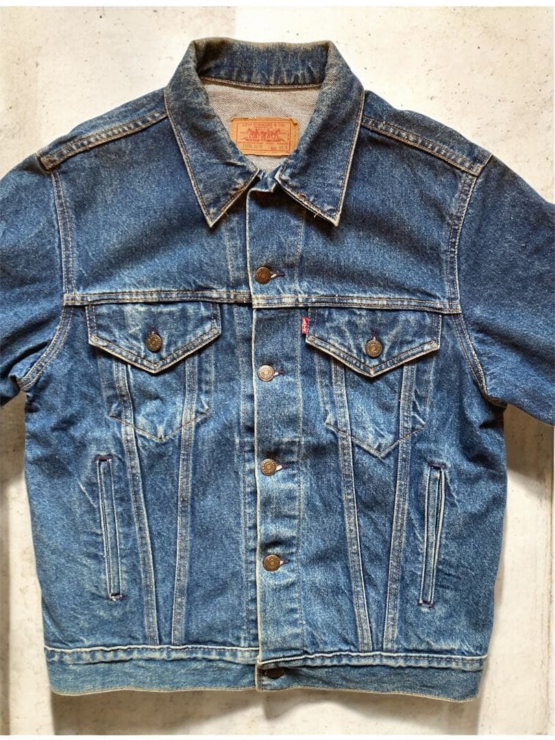 色残○Levi's リーバイス 70506 USA製 デニムジャケット 40R