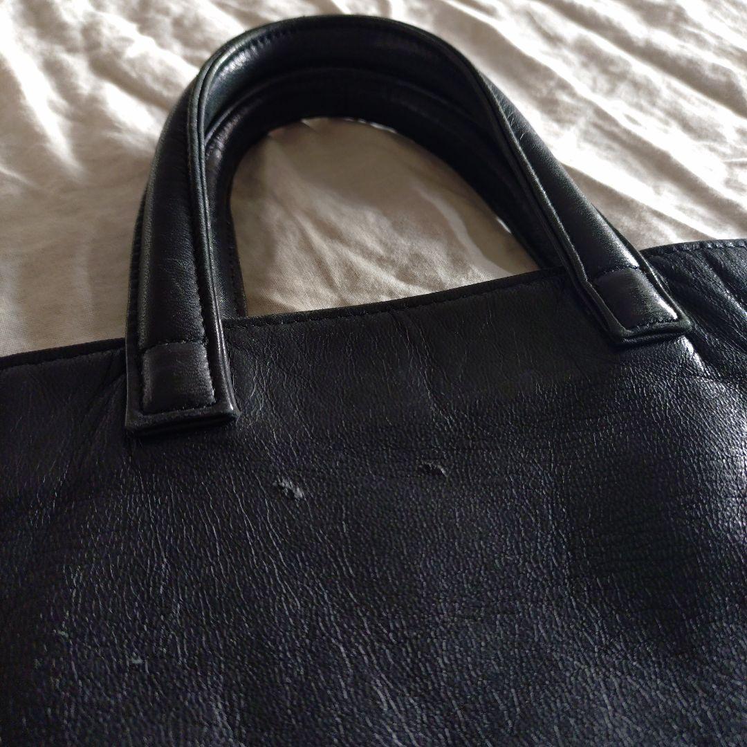HELMUT LANG ヘルムートラング レザー ヘルメットバッグ　本人期