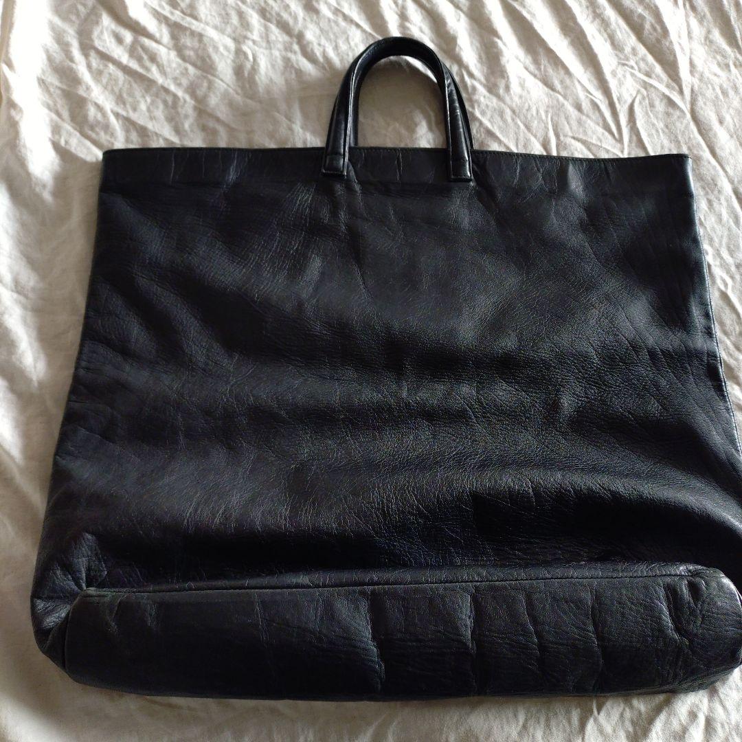 HELMUT LANG ヘルムートラング レザー ヘルメットバッグ　本人期