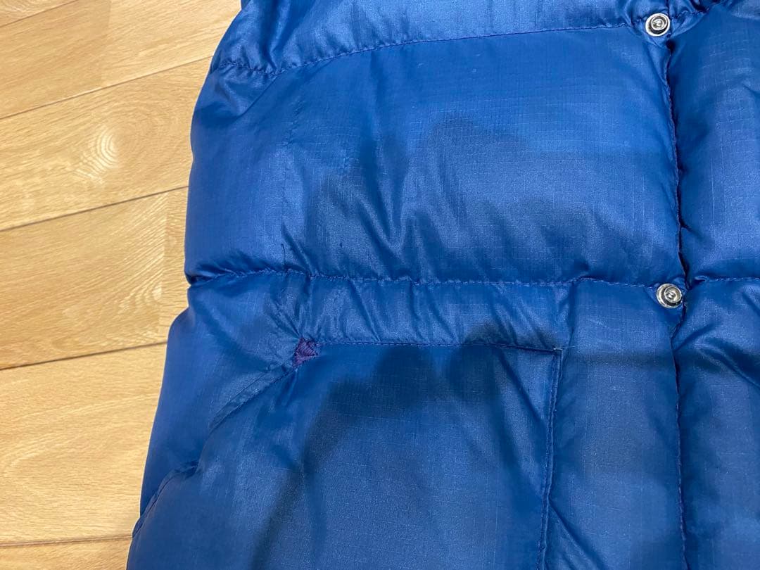 THE NORTH FACE ダウンベスト 70s 茶タグ