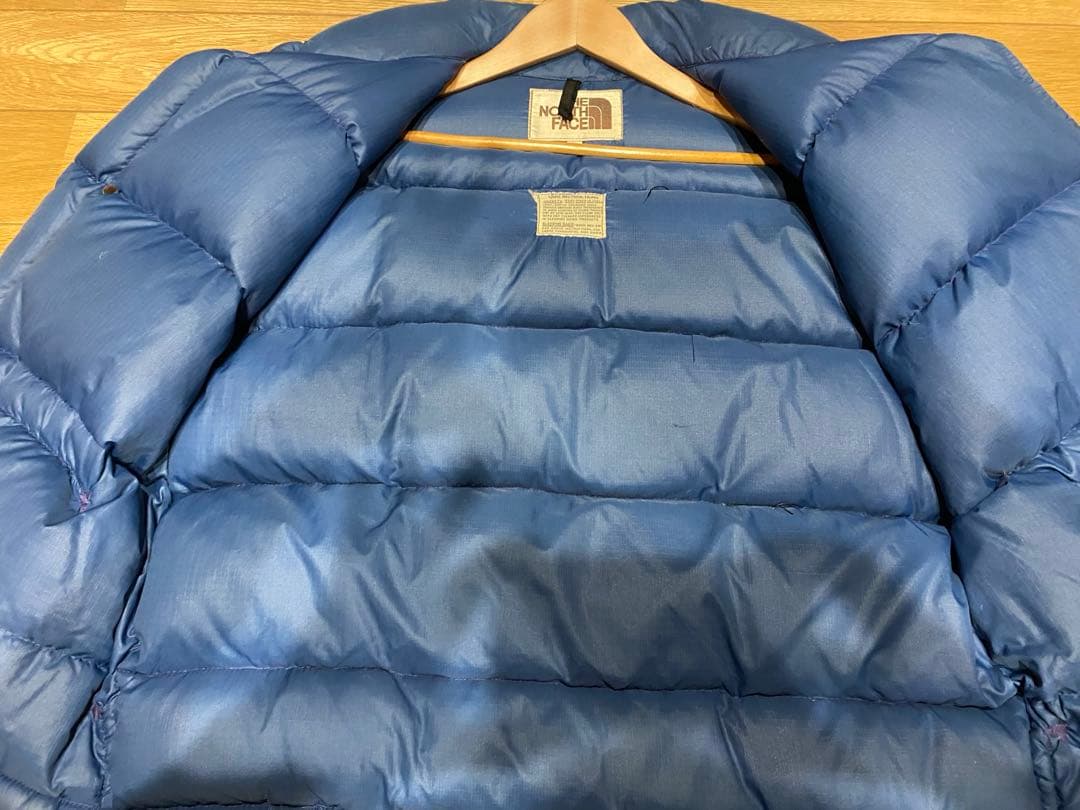 THE NORTH FACE ダウンベスト 70s 茶タグ
