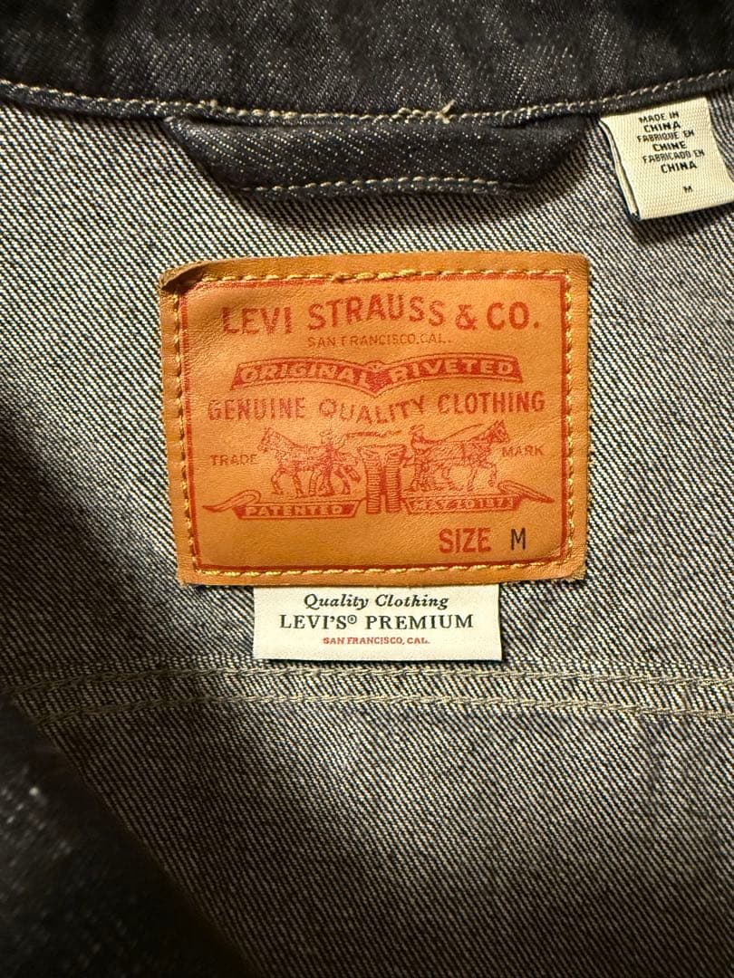 Levi's PREMIUM BLACK COLLECTION ジャケット M