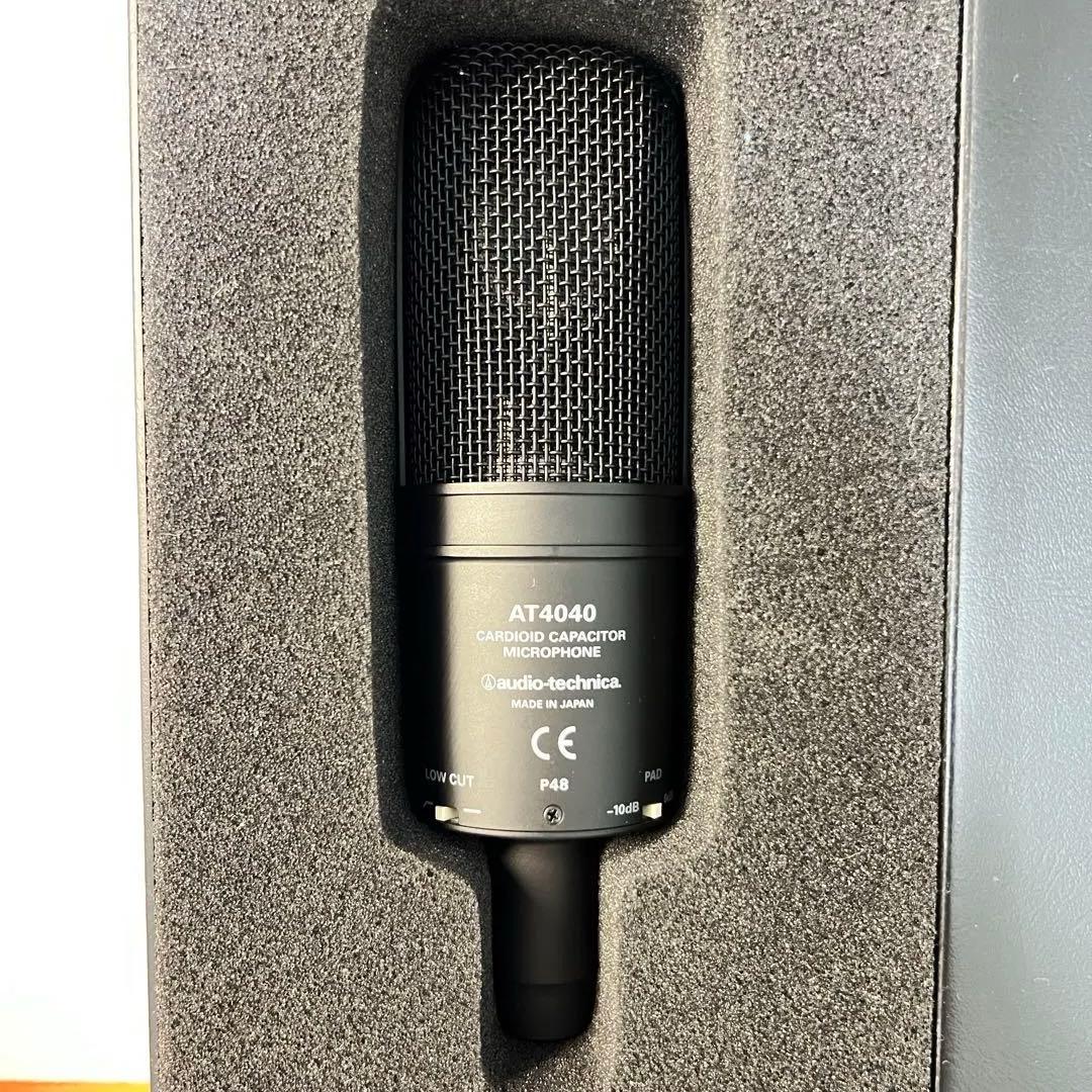 【動作確認済】audio-technica AT4040 コンデンサーマイク