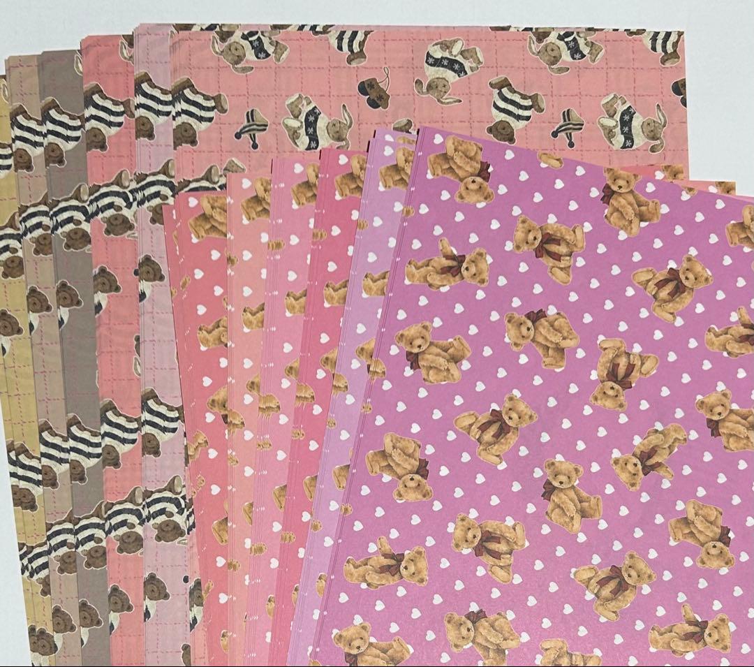 海外 デザインペーパー メモ まとめ売り 80サイズ