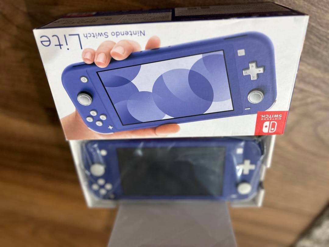 Nintendo Switch Lite 青色 充電器、箱付き