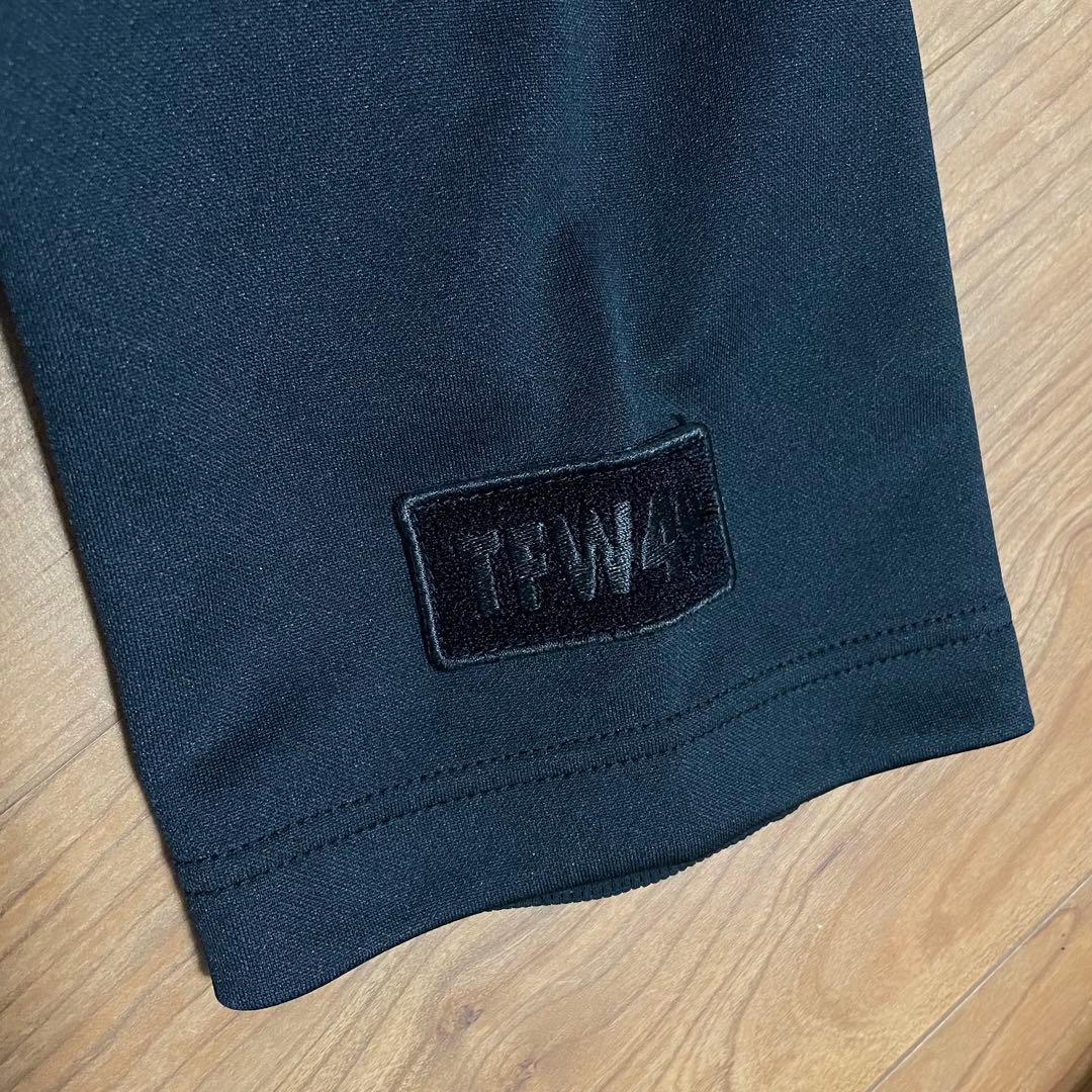 新品未使用タグ付き　TFW49 モックネック　Tシャツ ブラック　L ゴルフ