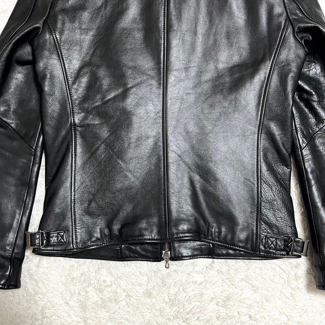 ✨美品✨ナノユニバース レザージャケット THERMOLITE 牛革 Lサイズ