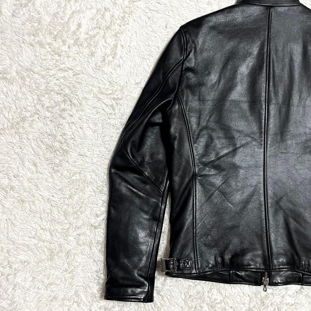 ✨美品✨ナノユニバース レザージャケット THERMOLITE 牛革 Lサイズ