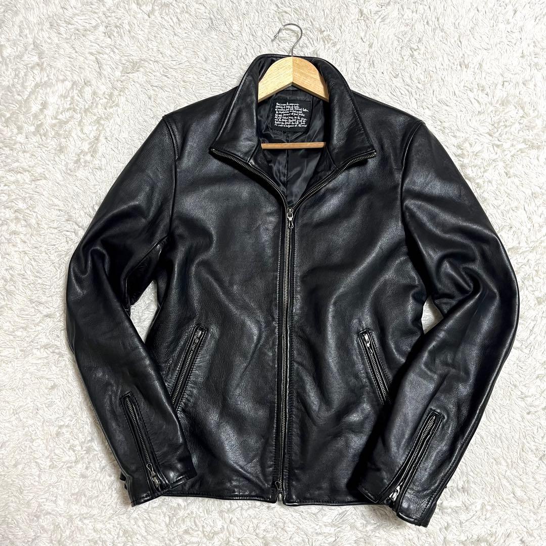 ✨美品✨ナノユニバース レザージャケット THERMOLITE 牛革 Lサイズ