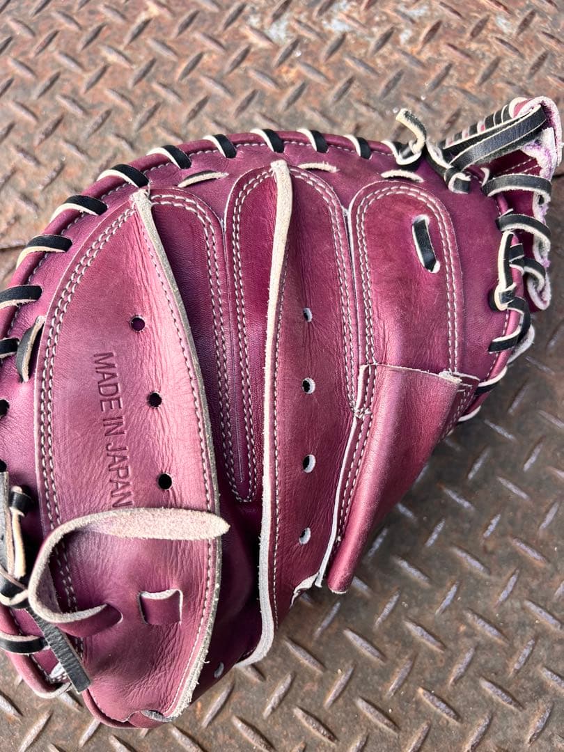 ZETT ネオステイタス　軟式 キャッチャーミット右投げ用