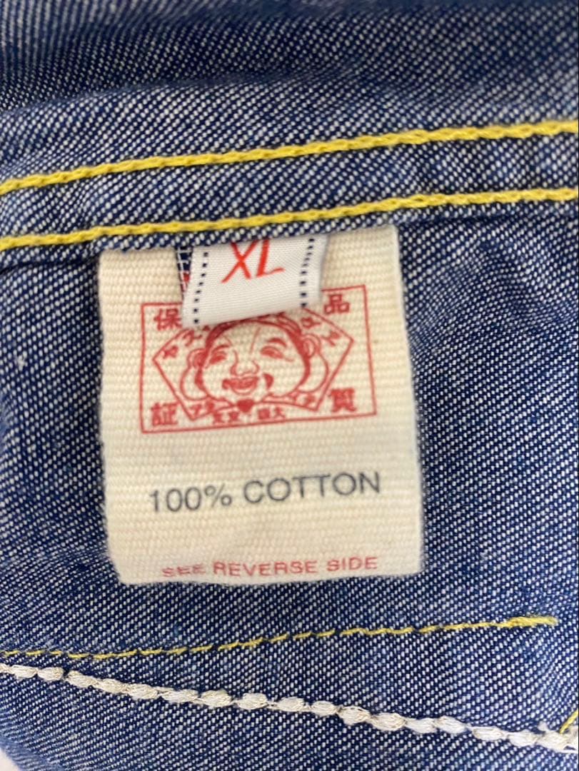 EVISU デニムジャケット XL