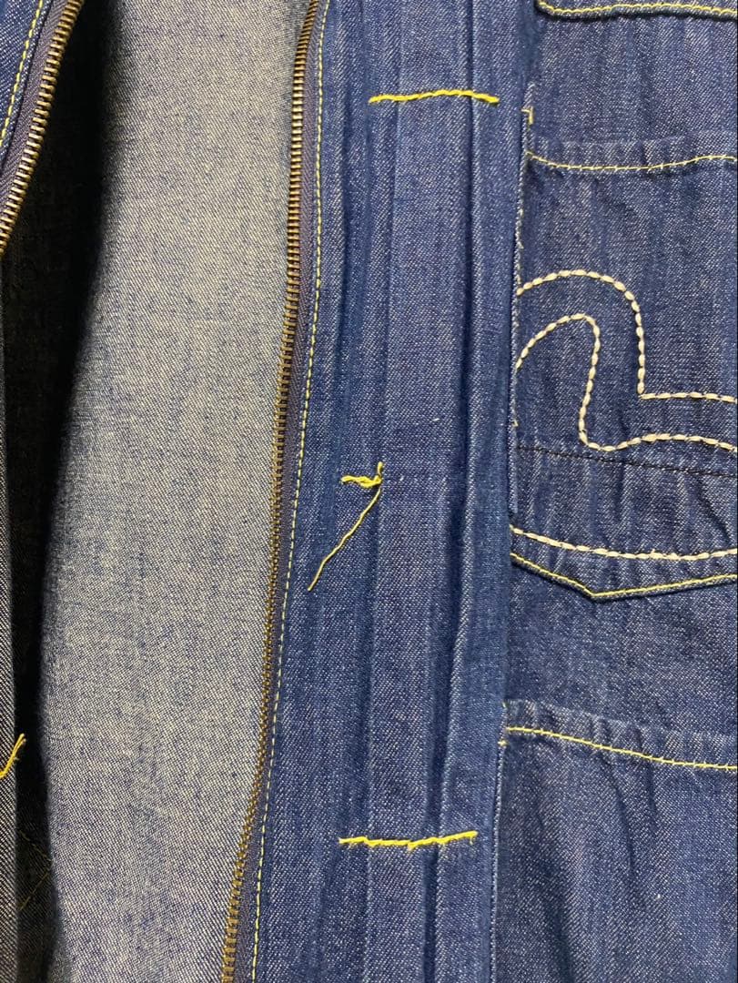EVISU デニムジャケット XL