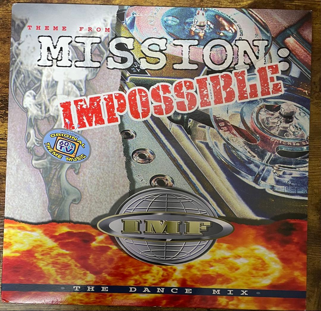 Mission: Impossible(The Dance mix)レコード盤