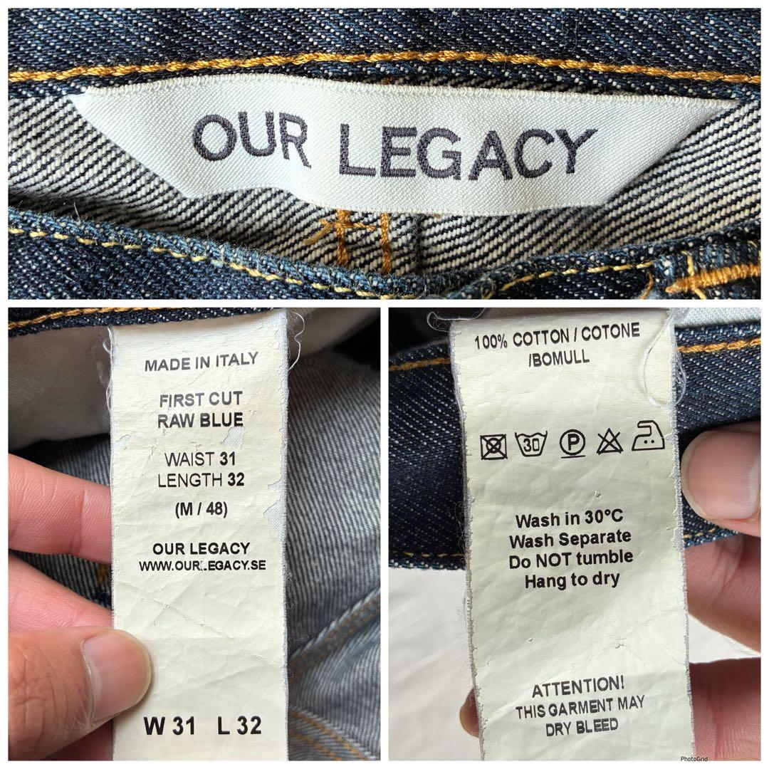 OUR LEGACY アワーレガシー First Cut デニム パンツ