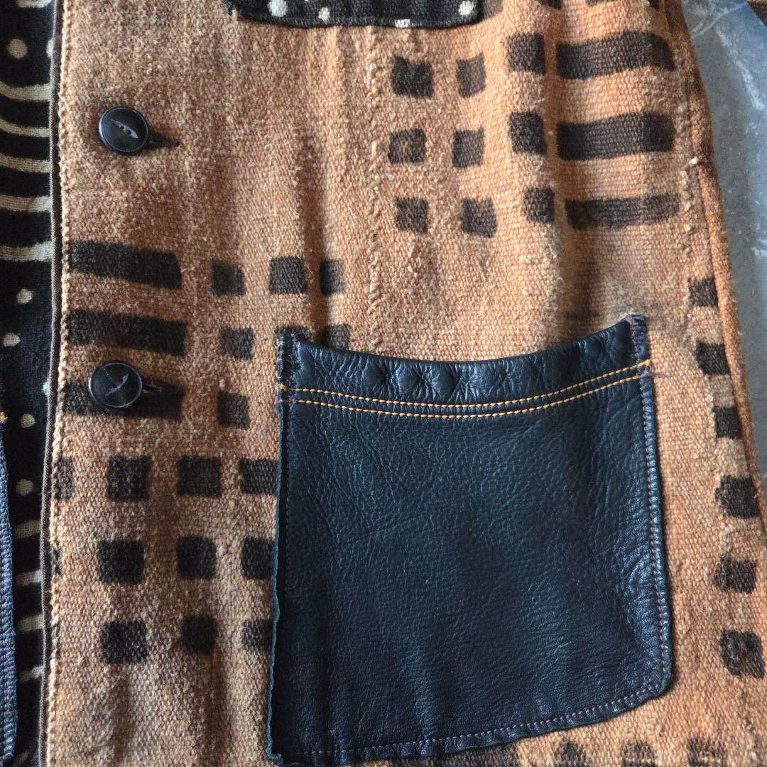 日本製 天空丸 TIGRE BROCANTE リメイクジャケット M 泥染め