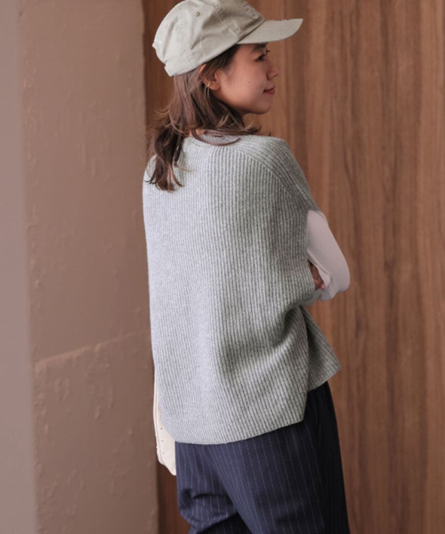 ★JOURNAL STANDARD relume★ ハミルトンウール畔ベスト