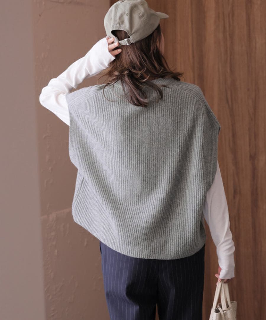 ★JOURNAL STANDARD relume★ ハミルトンウール畔ベスト