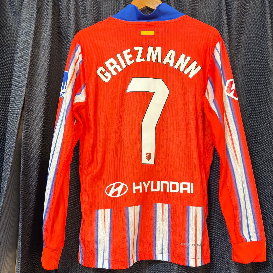 の*こ様 アトレティコ・マドリード GRIEZMANN 7 ジャー長袖ユニフォー
