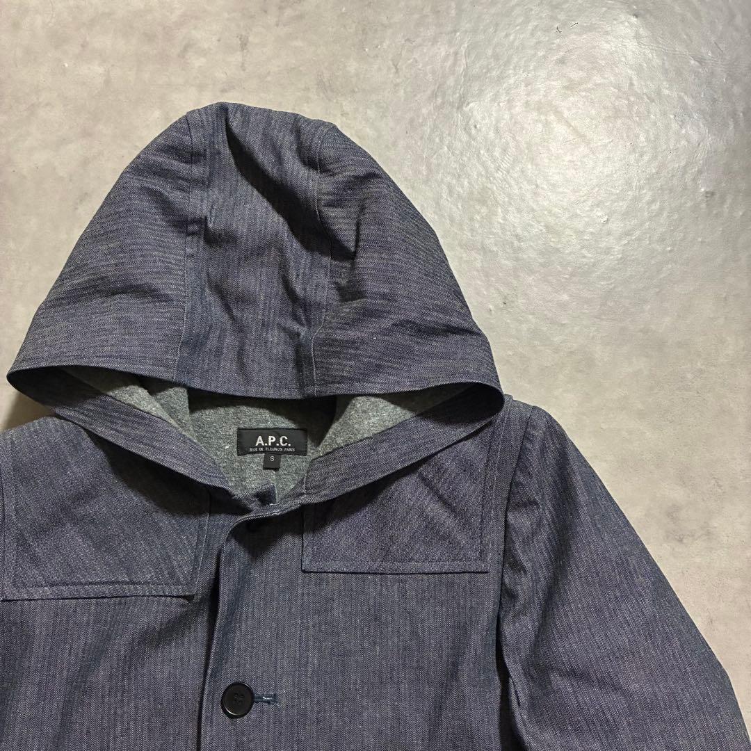 ジャケット・アウター 90s A.P.C. denim hoodie
