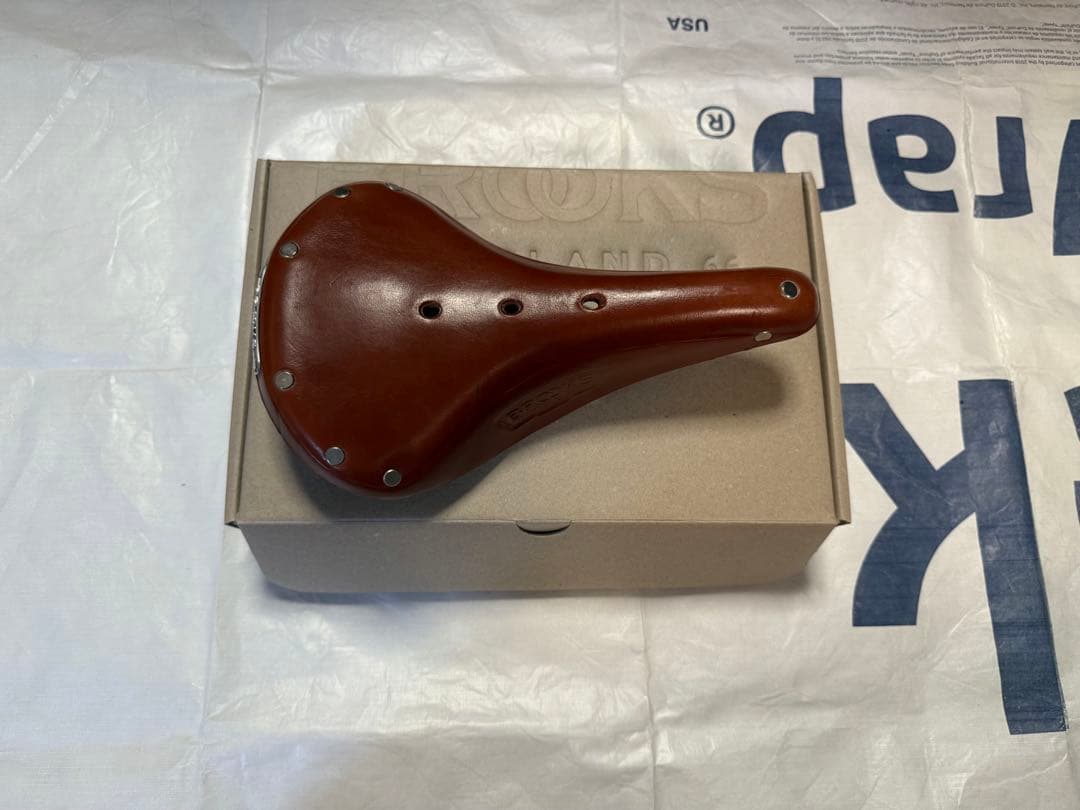 BROOKS レザーサドル　B17 HONEY