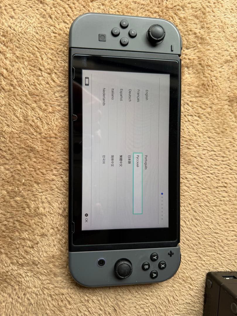Nintendo Switch グレー 本体 箱あり