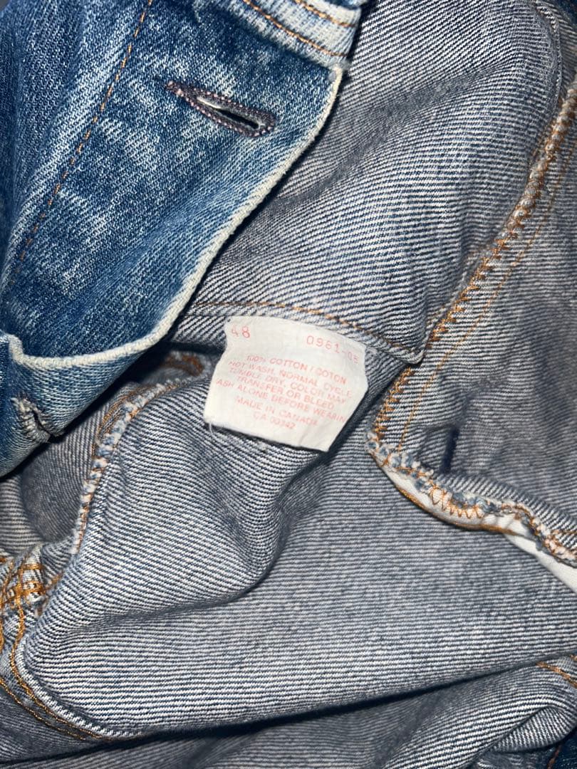 Levi’s 70506 デニムジャケット カナダ製 48 Gジャン