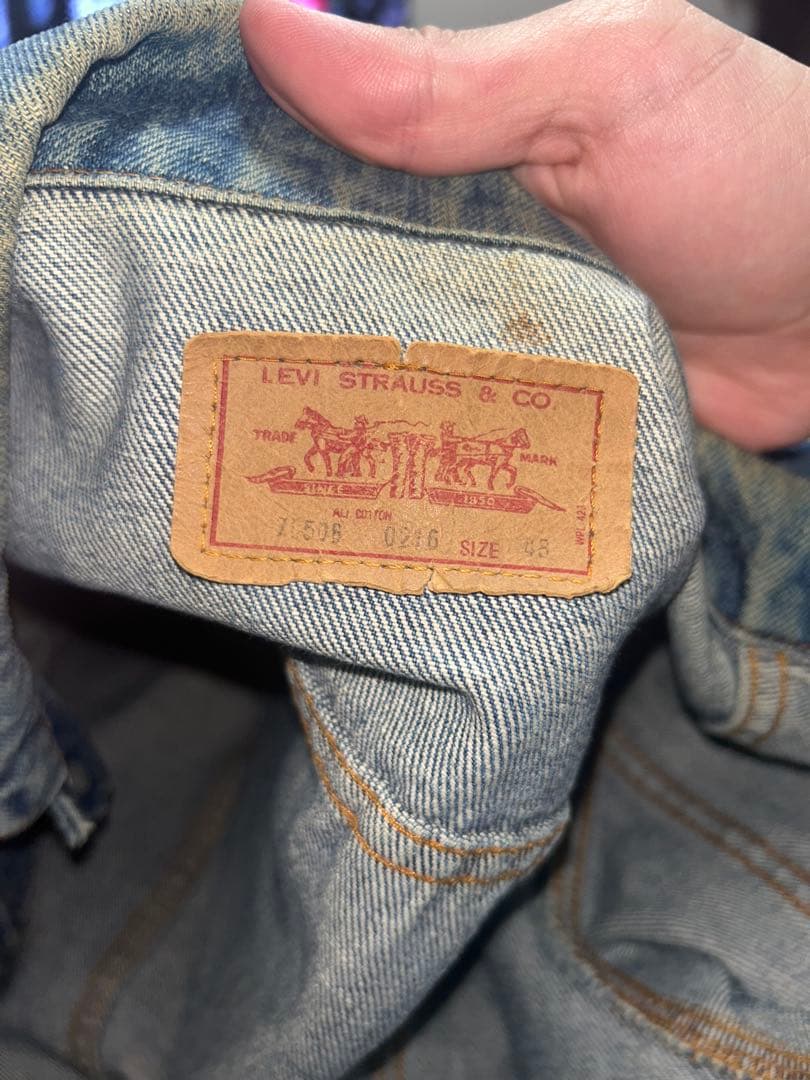 Levi’s 70506 デニムジャケット カナダ製 48 Gジャン