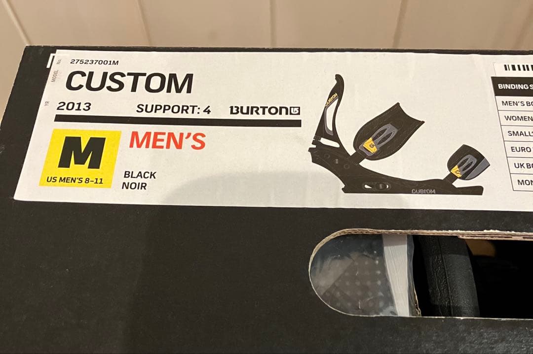 BURTON バートンCUSTOM 2013 ビンディング【箱付き】