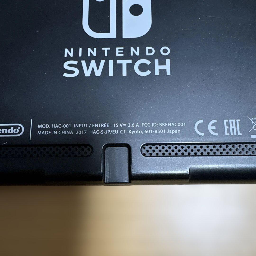 完品　動作確認済　Nintendo Switch グレー　初期化済み